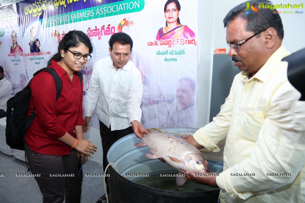 Aquaex India 2019 - The largest Fisheries & Aquaculture Exposition Begins at Hitex Exhibition Centre