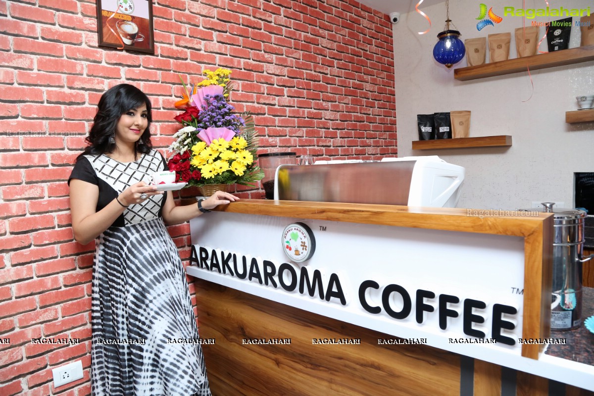 Sakshi Gulati Launches Araku Aroma's First Cafe in Hyderabad at Panjagutta