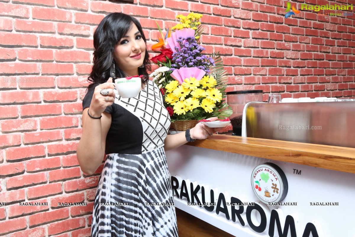 Sakshi Gulati Launches Araku Aroma's First Cafe in Hyderabad at Panjagutta