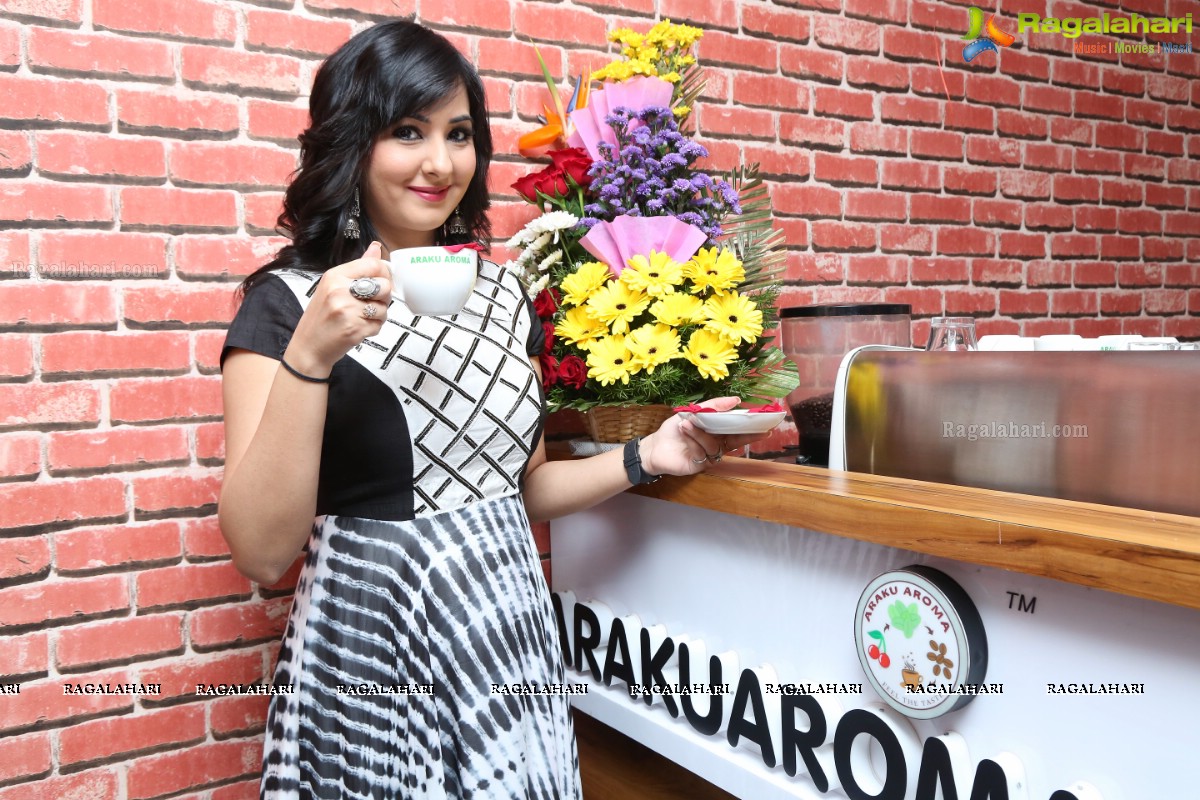 Sakshi Gulati Launches Araku Aroma's First Cafe in Hyderabad at Panjagutta