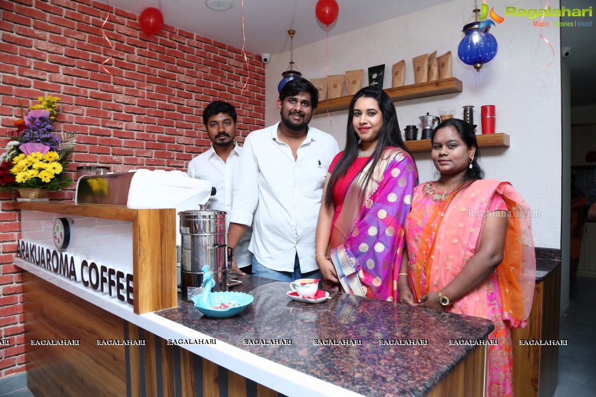 Sakshi Gulati Launches Araku Aroma's First Cafe in Hyderabad at Panjagutta