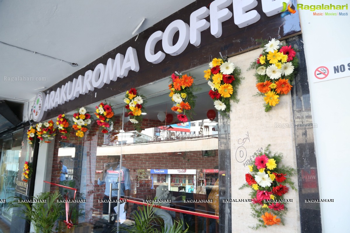 Sakshi Gulati Launches Araku Aroma's First Cafe in Hyderabad at Panjagutta