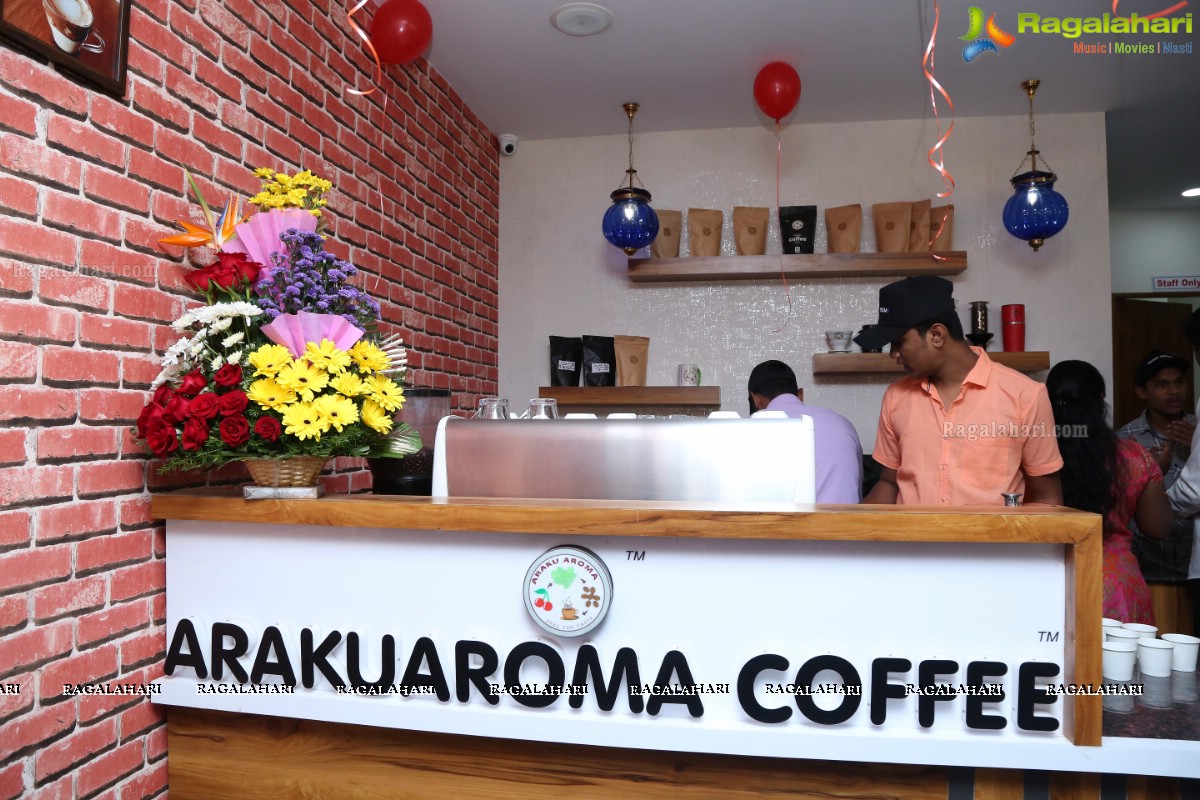 Sakshi Gulati Launches Araku Aroma's First Cafe in Hyderabad at Panjagutta