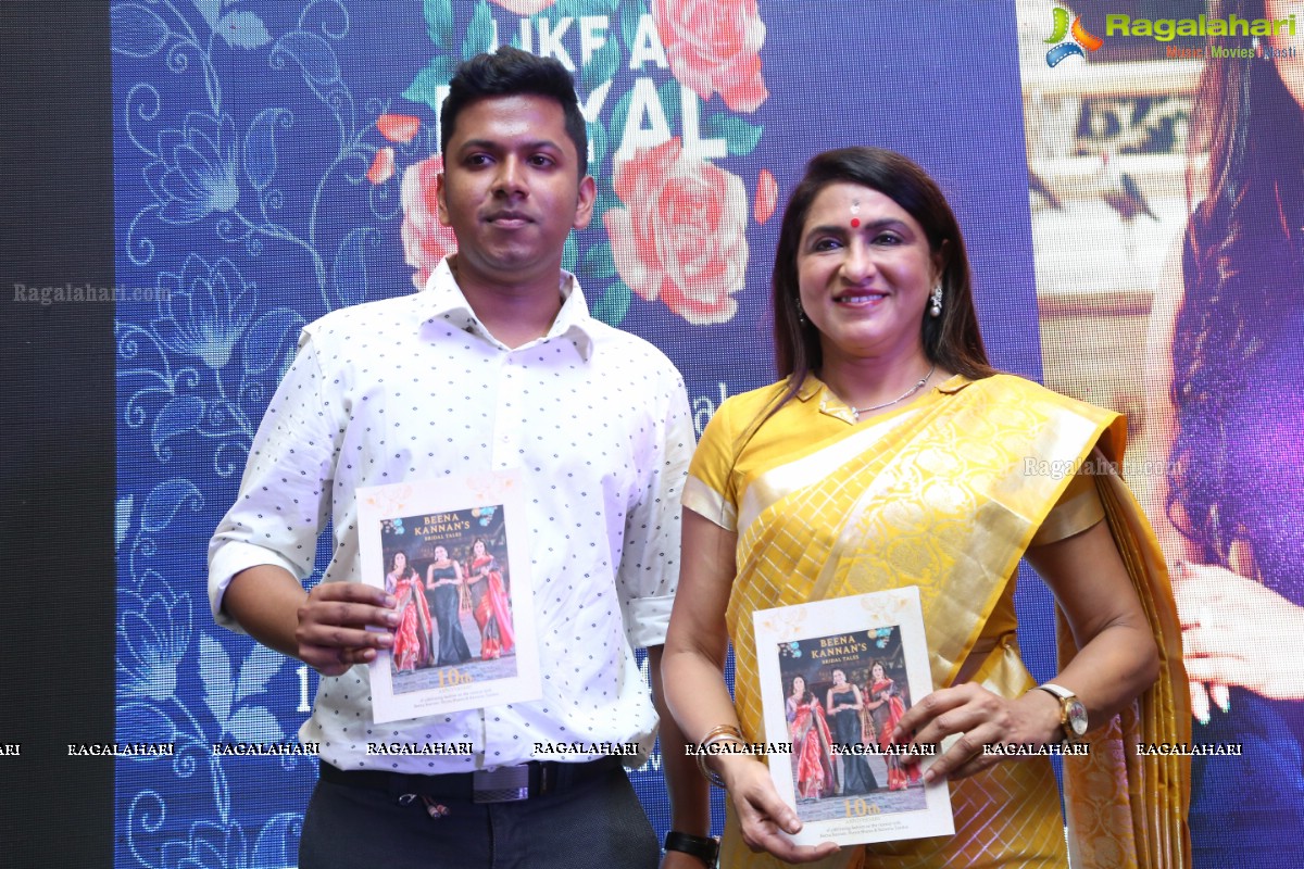 Beena Kannan Press Meet About Exhibition & Sale of Upscale Kanchipuram Sarees and Lachas at Hotel Avasa, Madhapur, Hyderabad