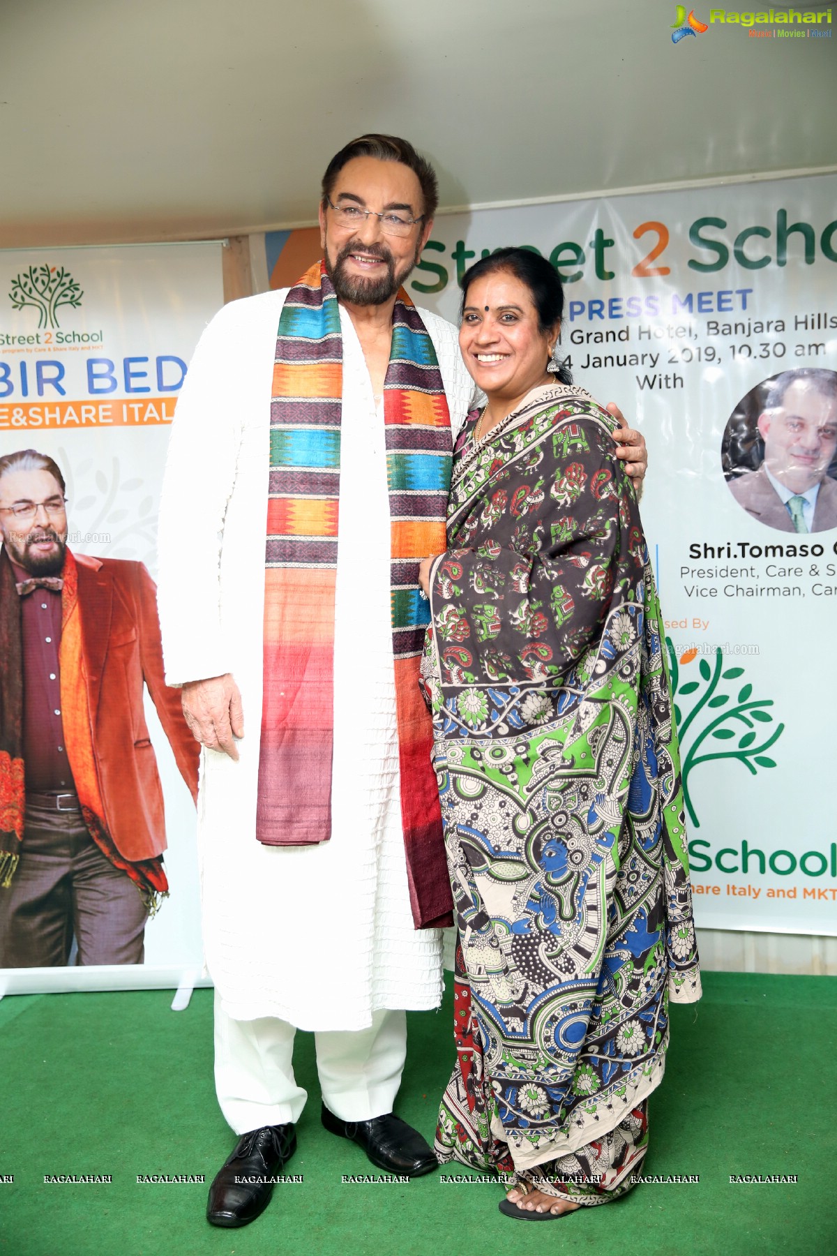 Care&Share Italia Appoints Indian Actor Kabir Bedi as Its Global Ambassador