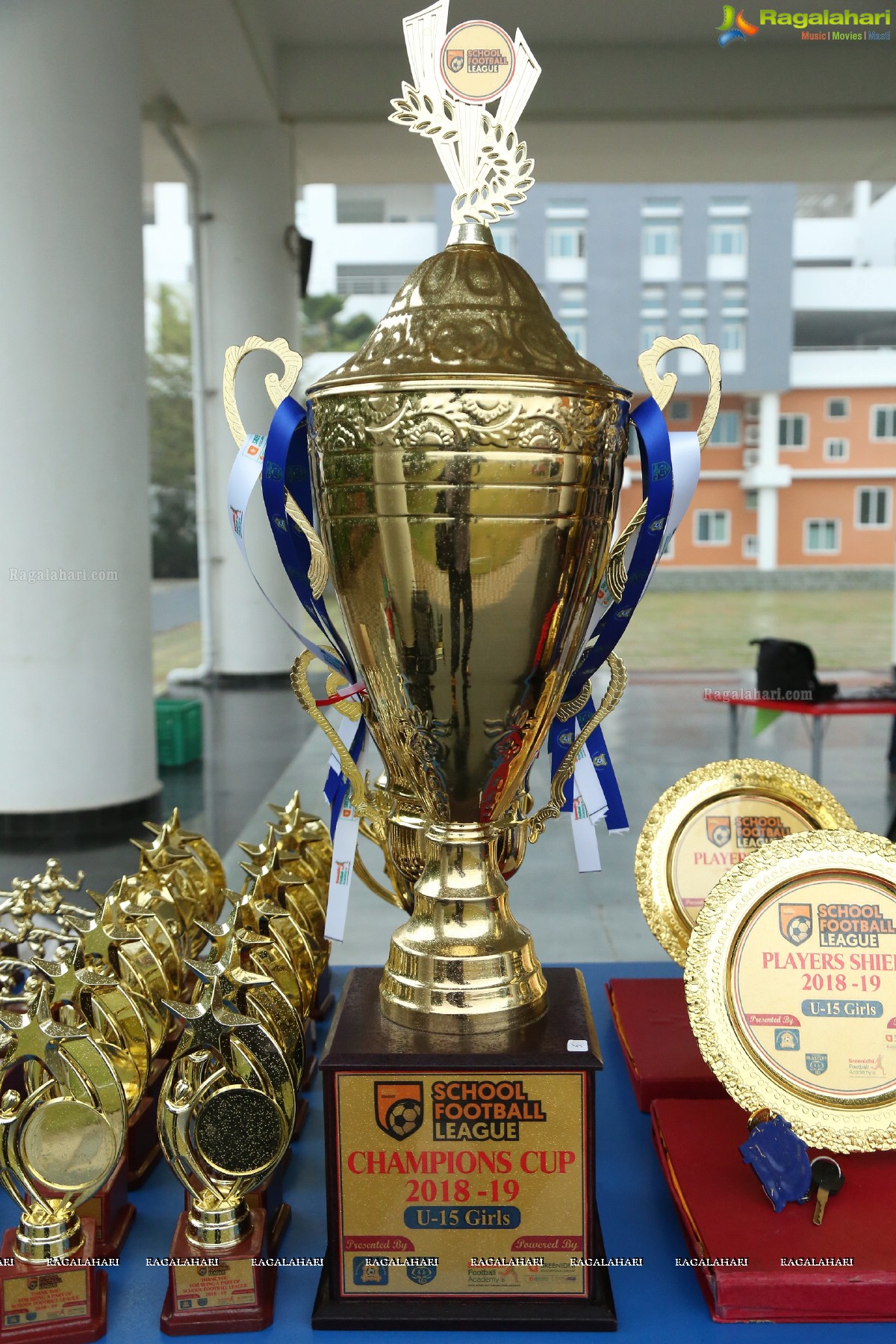 School Football League Girls Final at Birla Open Minds School, Gachibowli, Cyberabad