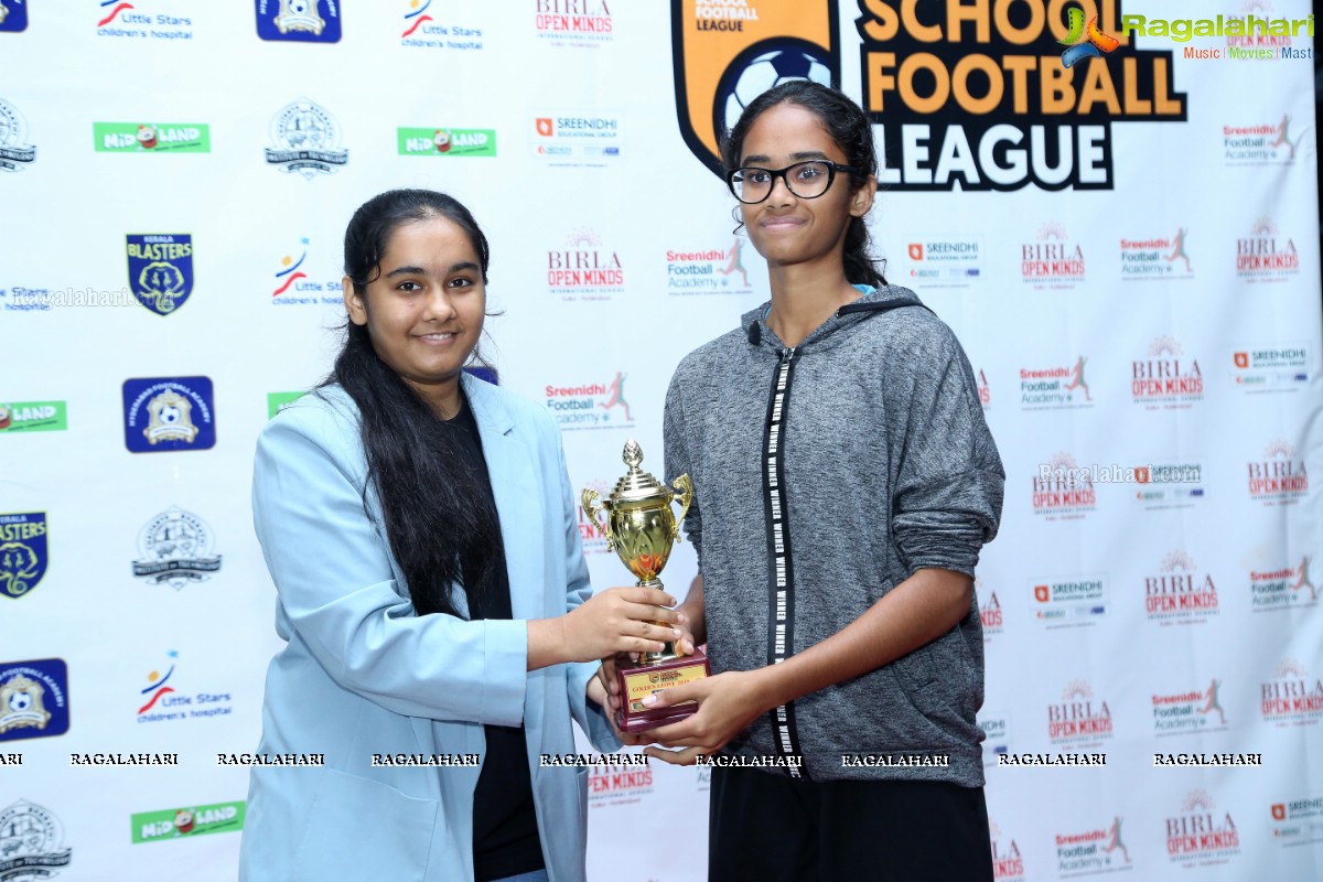 School Football League Girls Final at Birla Open Minds School, Gachibowli, Cyberabad