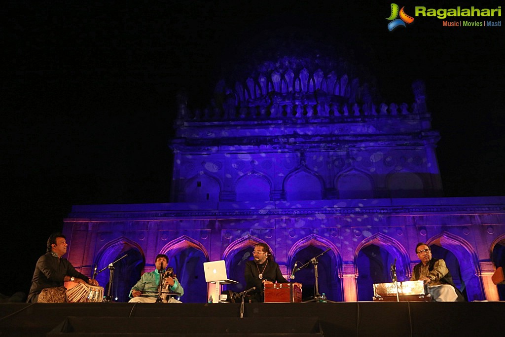 Hariharan Live Performance at Krishnakriti Art & Culture Festival at Qutub Shahi Tombs 