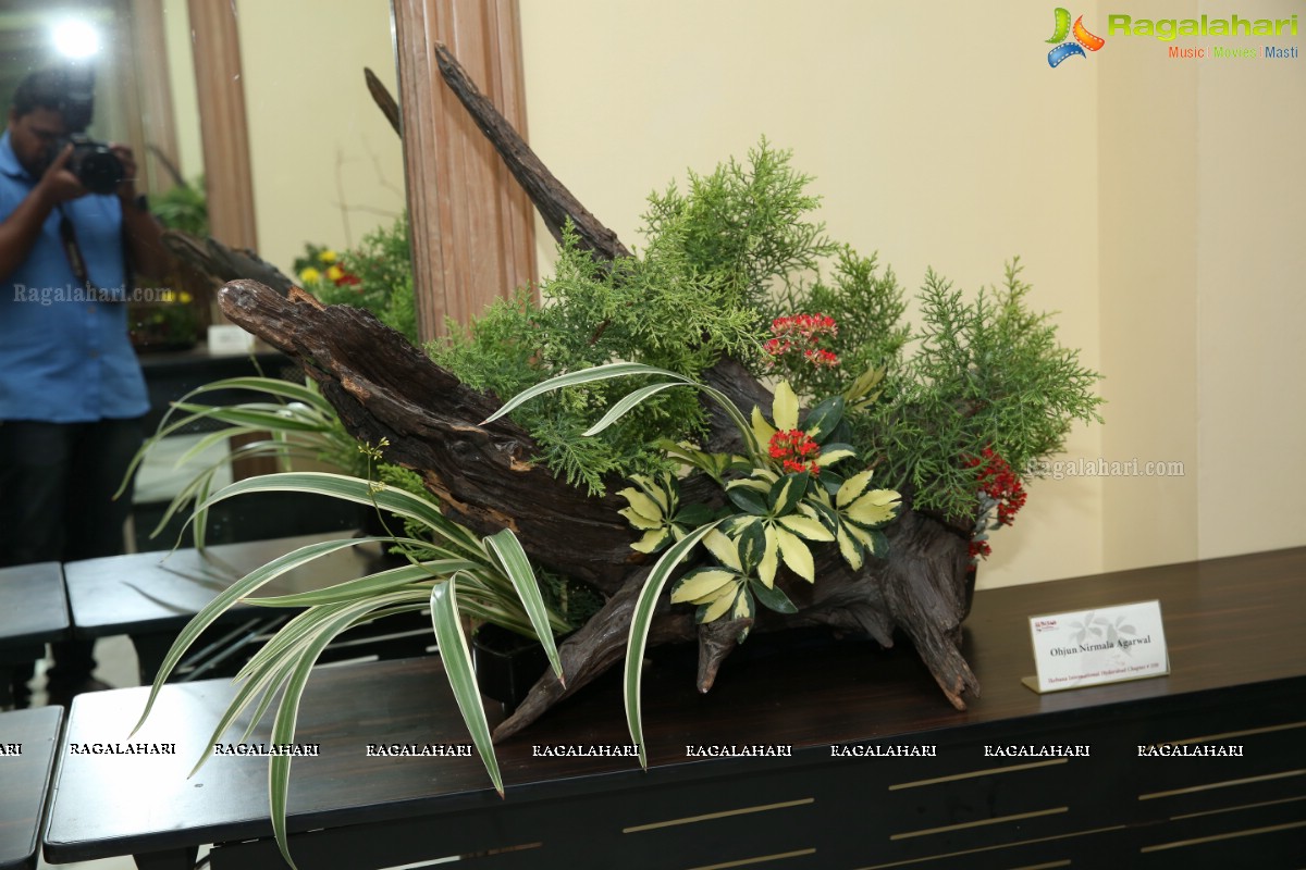 Ikebana Annual Exhibition 2019 at Hotel ITC Kakatiya