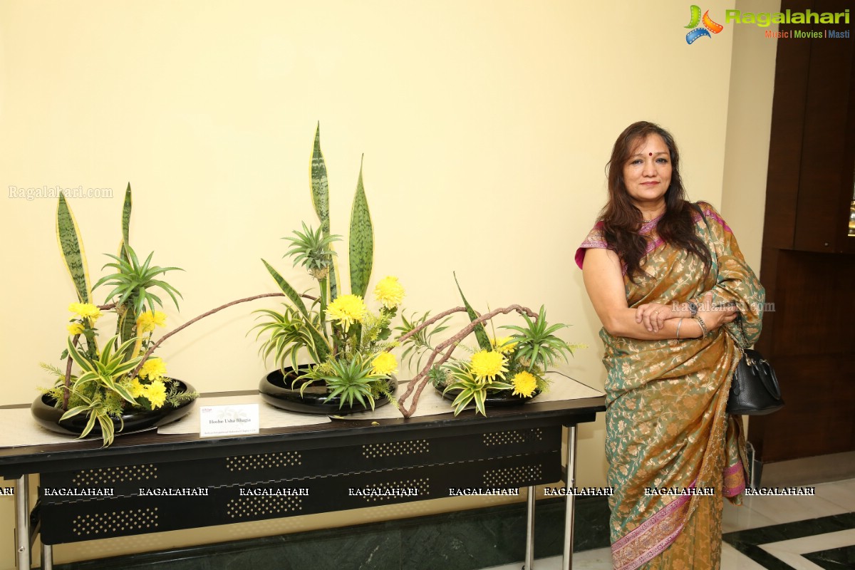 Ikebana Annual Exhibition 2019 at Hotel ITC Kakatiya