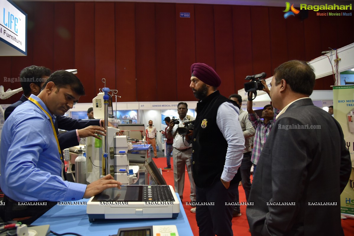 India Med Expo 2019 at HITEX Exhibition Center