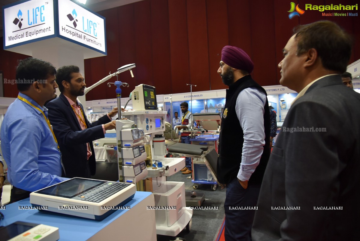 India Med Expo 2019 at HITEX Exhibition Center