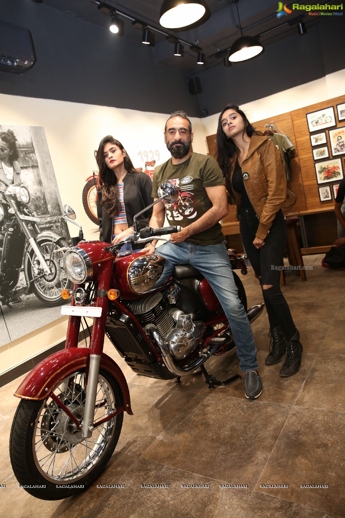 Jawa Motorcycles' First Showrooms In Hyderabad Open Doors