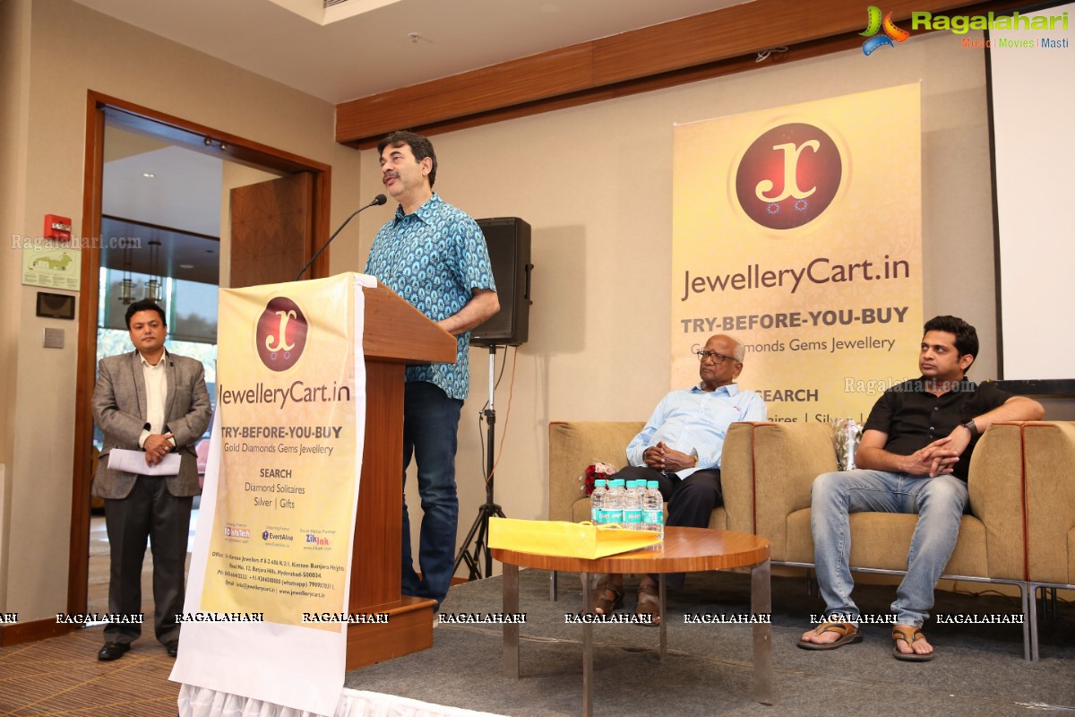 JewelleryCart.in - ‘Try-Before-You-Buy’ - App Launch by Sri Kimtee Jewellers at Hyatt Place, Banjara Hills