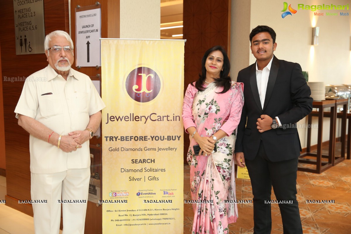 JewelleryCart.in - ‘Try-Before-You-Buy’ - App Launch by Sri Kimtee Jewellers at Hyatt Place, Banjara Hills