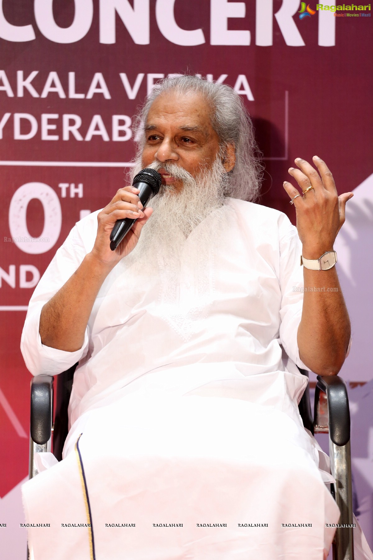 KJ Yesudas Live Concert Press Meet