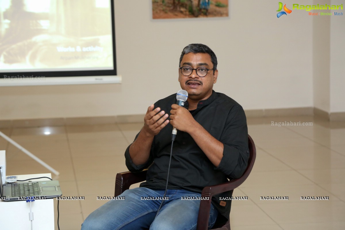 Krishnakriti 2019 - Talk & Presentation By Arpan Mukerjee at State Art Gallery