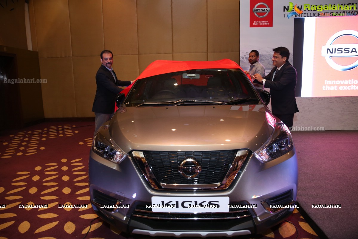 Nissan Launches Its New SUV Nissan Kicks in Hyderabad