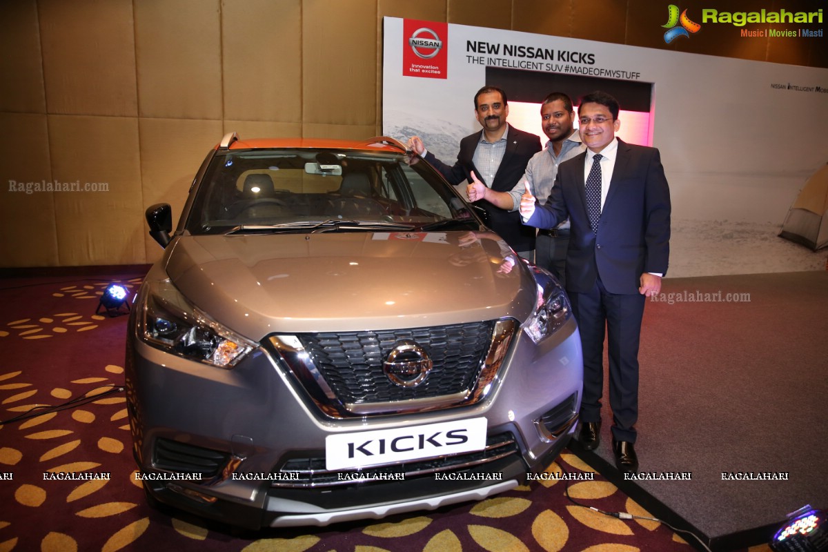 Nissan Launches Its New SUV Nissan Kicks in Hyderabad