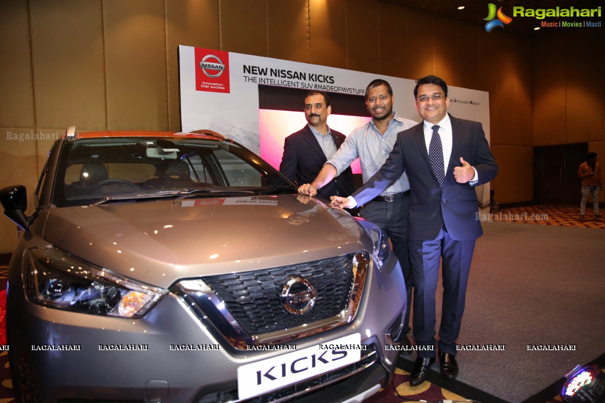 Nissan Launches Its New SUV Nissan Kicks in Hyderabad