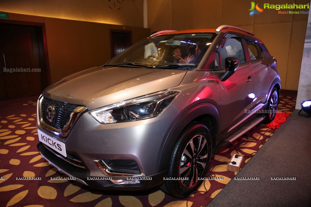 Nissan Launches Its New SUV Nissan Kicks in Hyderabad