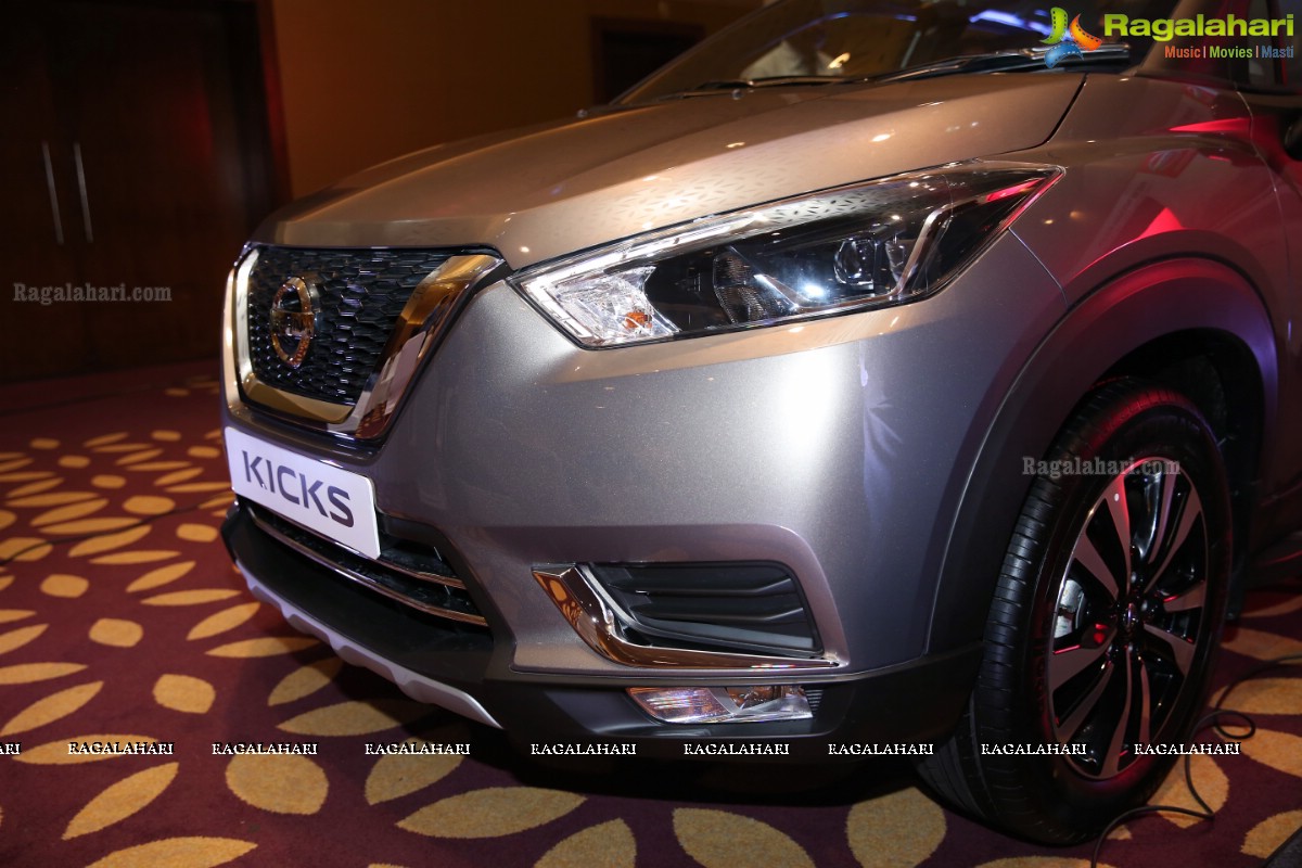 Nissan Launches Its New SUV Nissan Kicks in Hyderabad