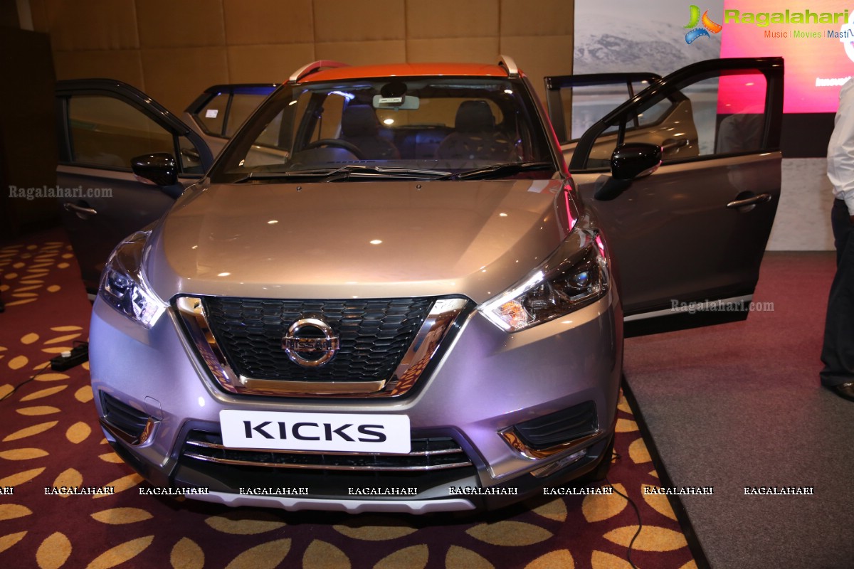 Nissan Launches Its New SUV Nissan Kicks in Hyderabad