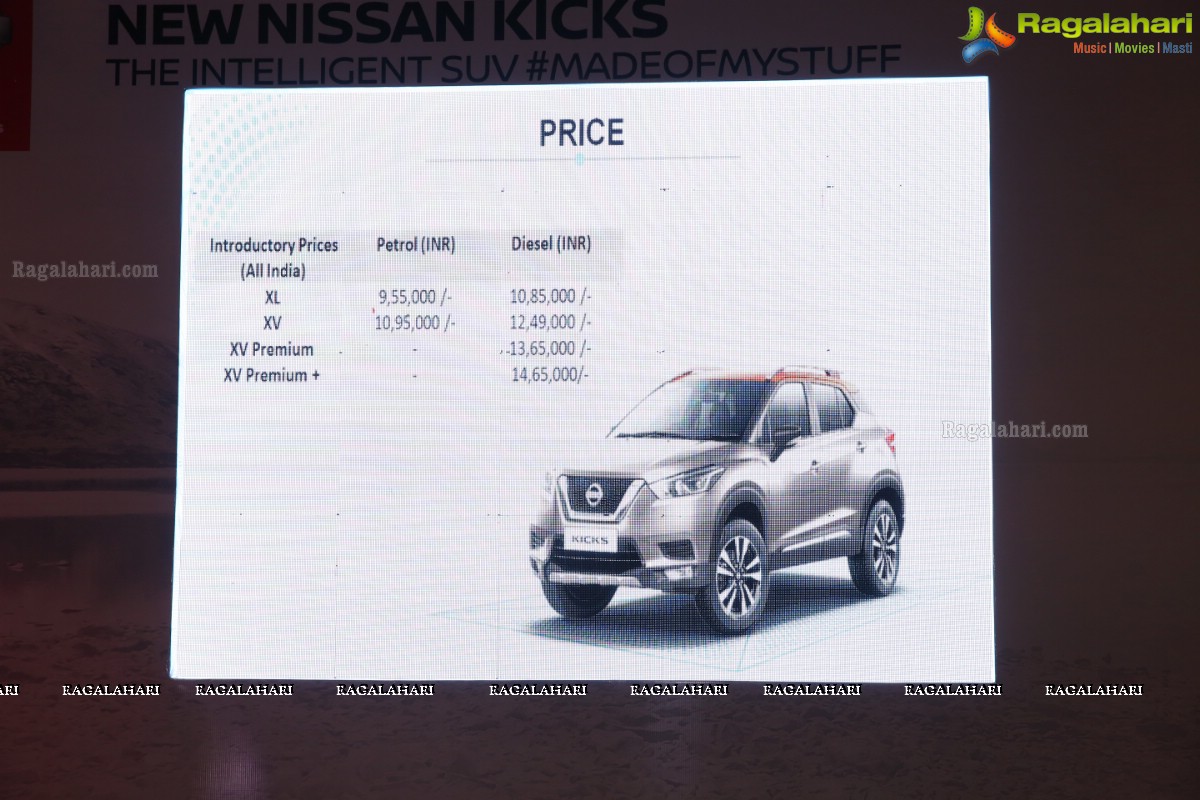 Nissan Launches Its New SUV Nissan Kicks in Hyderabad