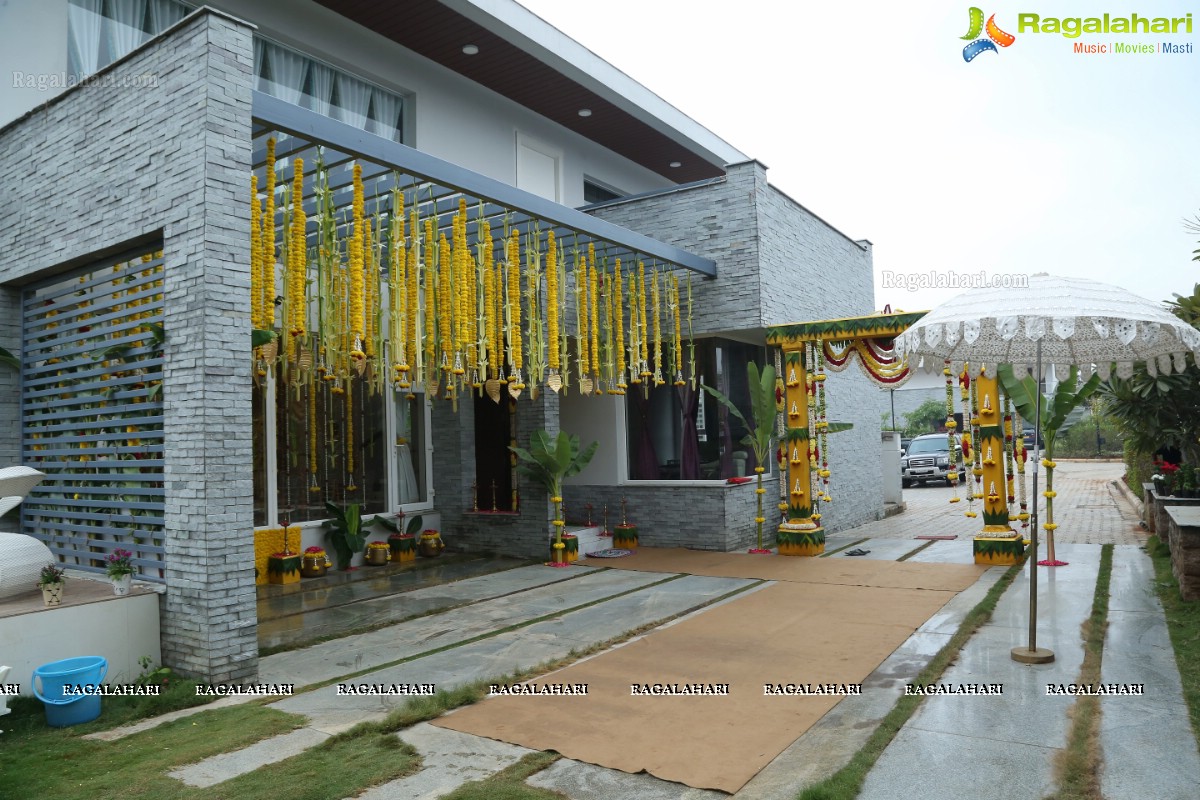 Padmavathi Srinivasa Kalyanam by Shilpa Chowdary & Family at Signature Villas