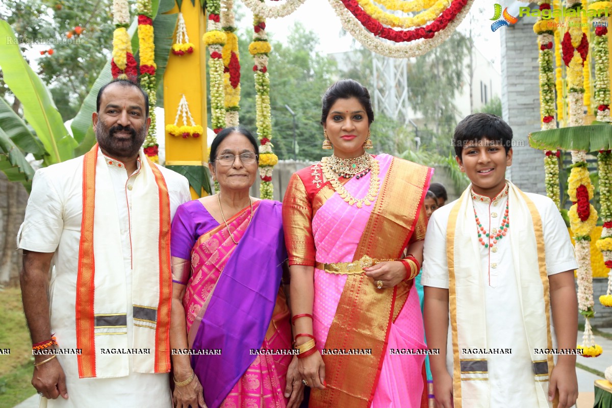 Padmavathi Srinivasa Kalyanam by Shilpa Chowdary & Family at Signature Villas