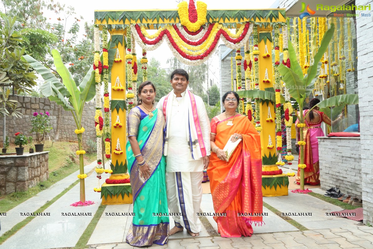 Padmavathi Srinivasa Kalyanam by Shilpa Chowdary & Family at Signature Villas