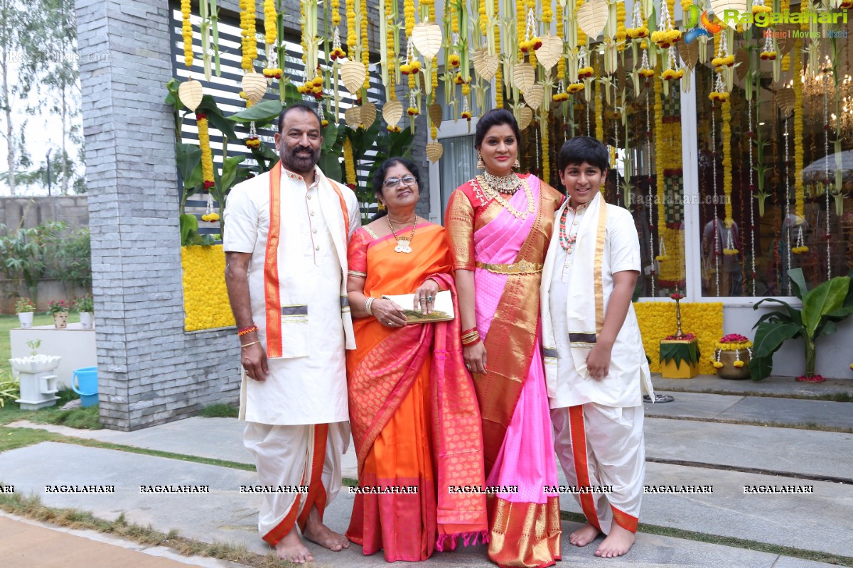 Padmavathi Srinivasa Kalyanam by Shilpa Chowdary & Family at Signature Villas