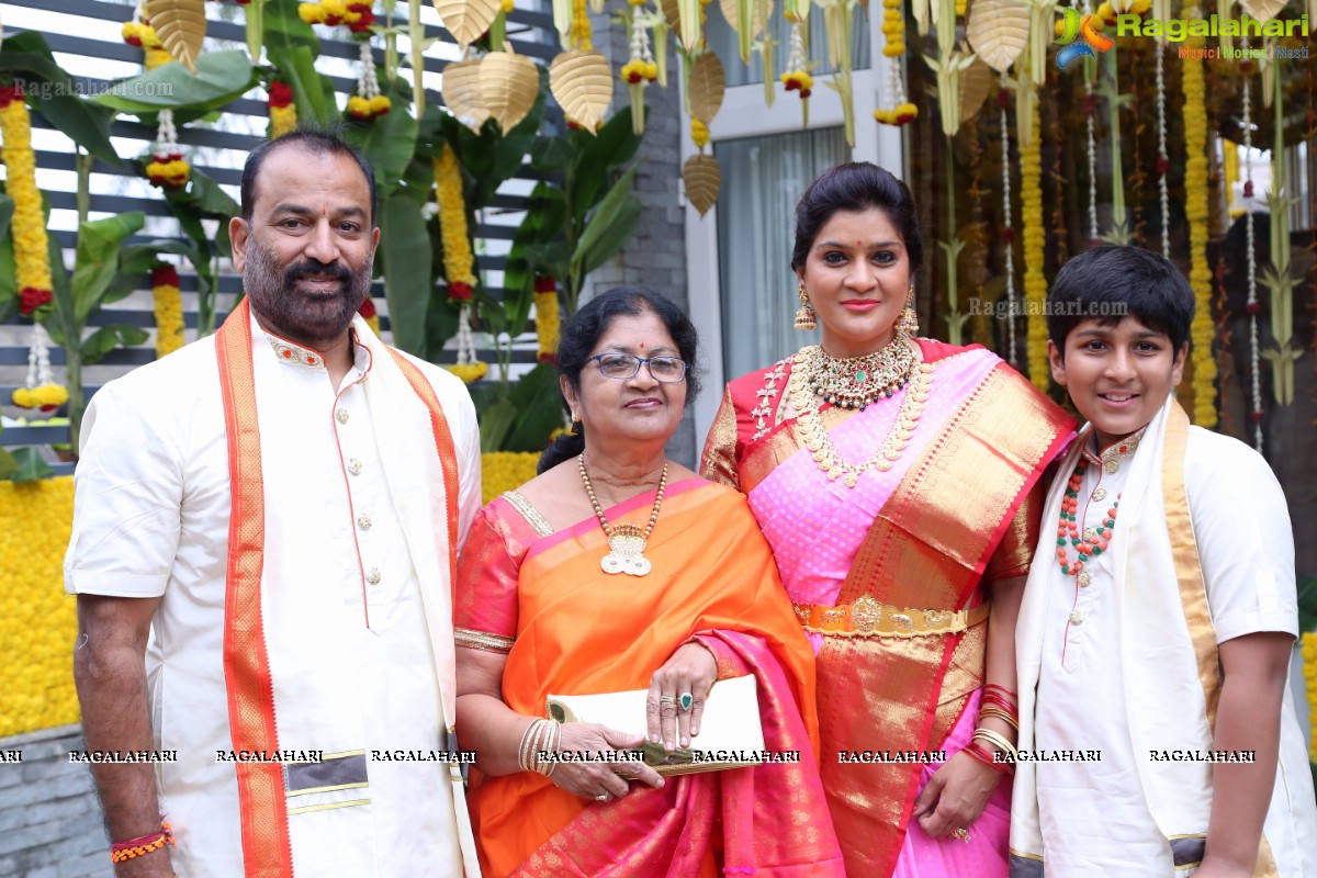 Padmavathi Srinivasa Kalyanam by Shilpa Chowdary & Family at Signature Villas