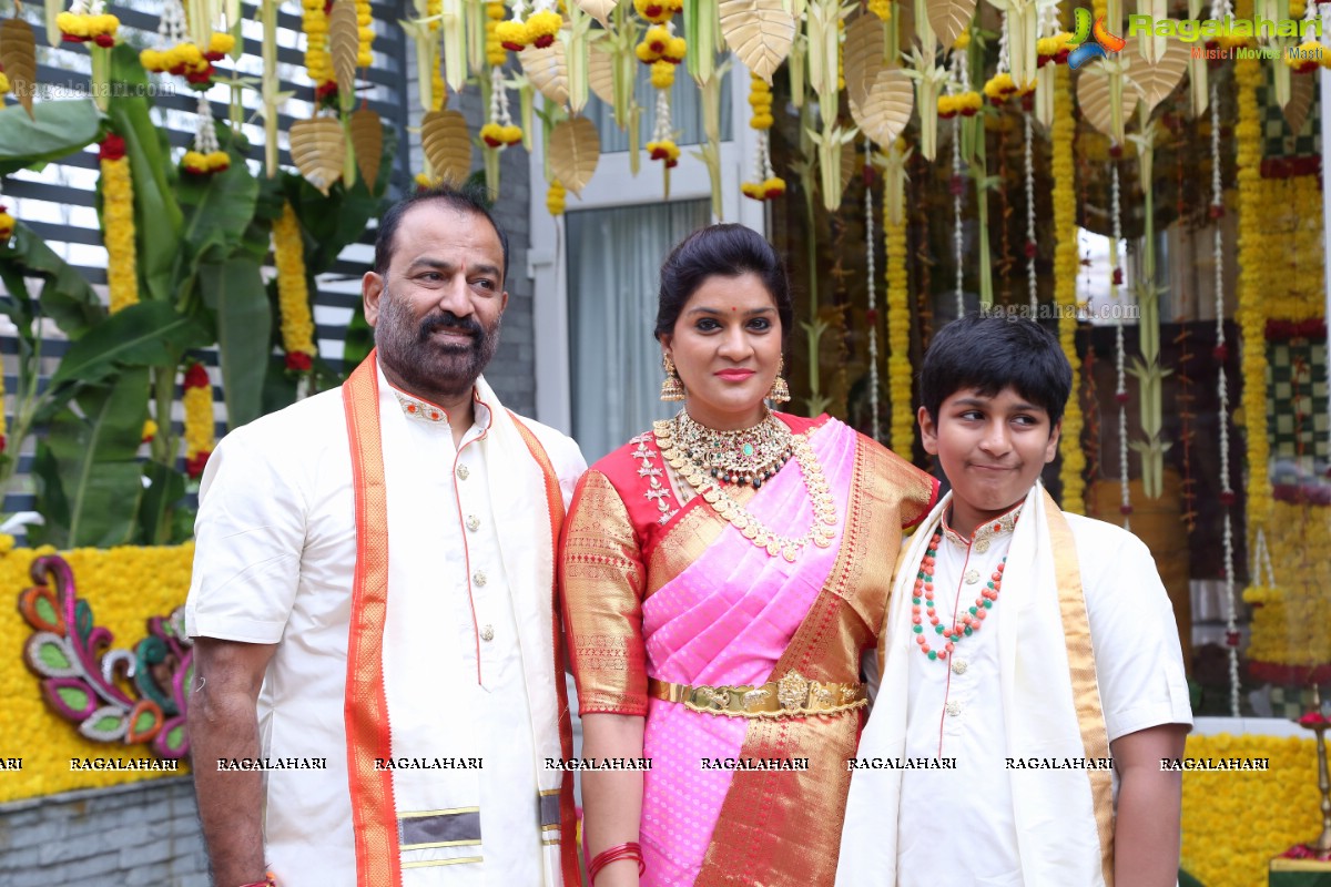 Padmavathi Srinivasa Kalyanam by Shilpa Chowdary & Family at Signature Villas