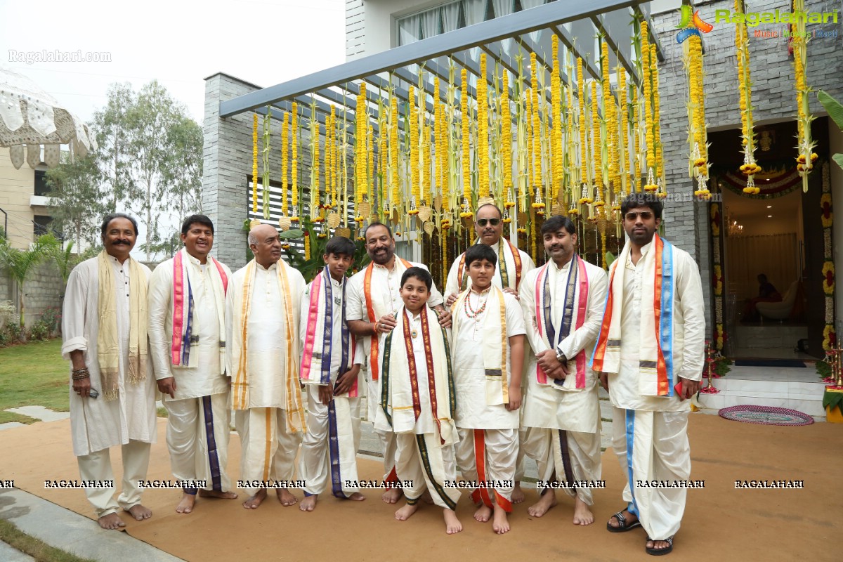 Padmavathi Srinivasa Kalyanam by Shilpa Chowdary & Family at Signature Villas