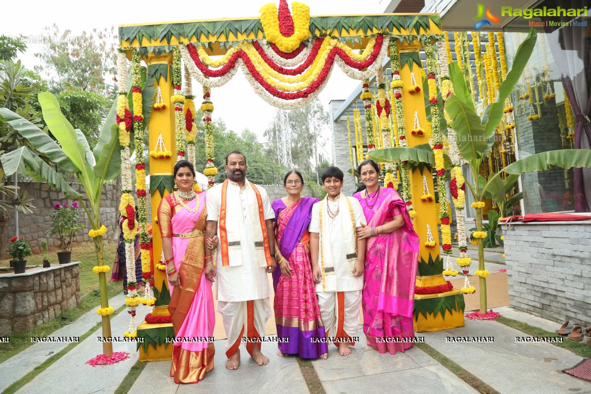 Padmavathi Srinivasa Kalyanam by Shilpa Chowdary & Family at Signature Villas