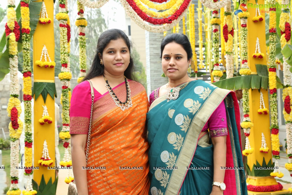 Padmavathi Srinivasa Kalyanam by Shilpa Chowdary & Family at Signature Villas