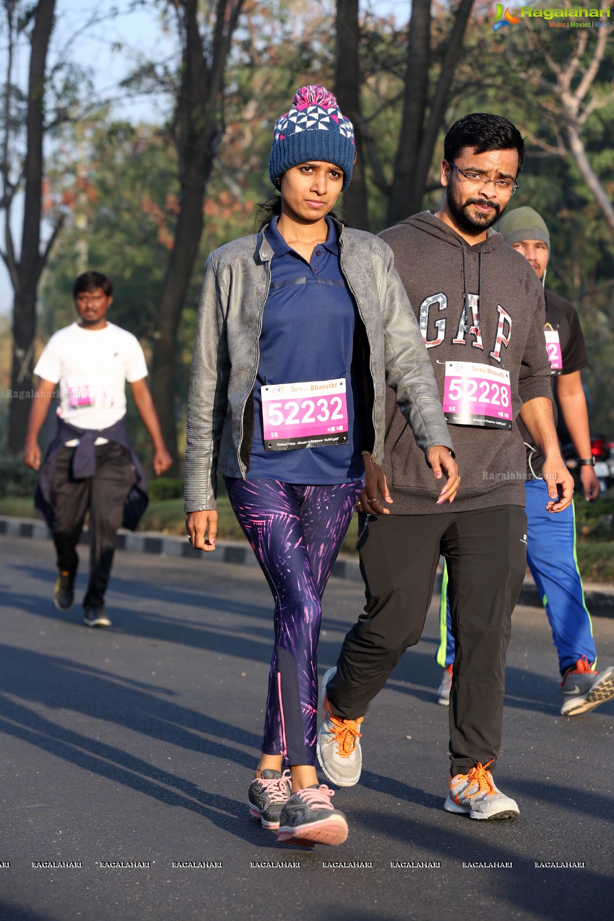 Run for a Girl Child 3rd Edition of Seva Bharathi at Gachibowli Stadium