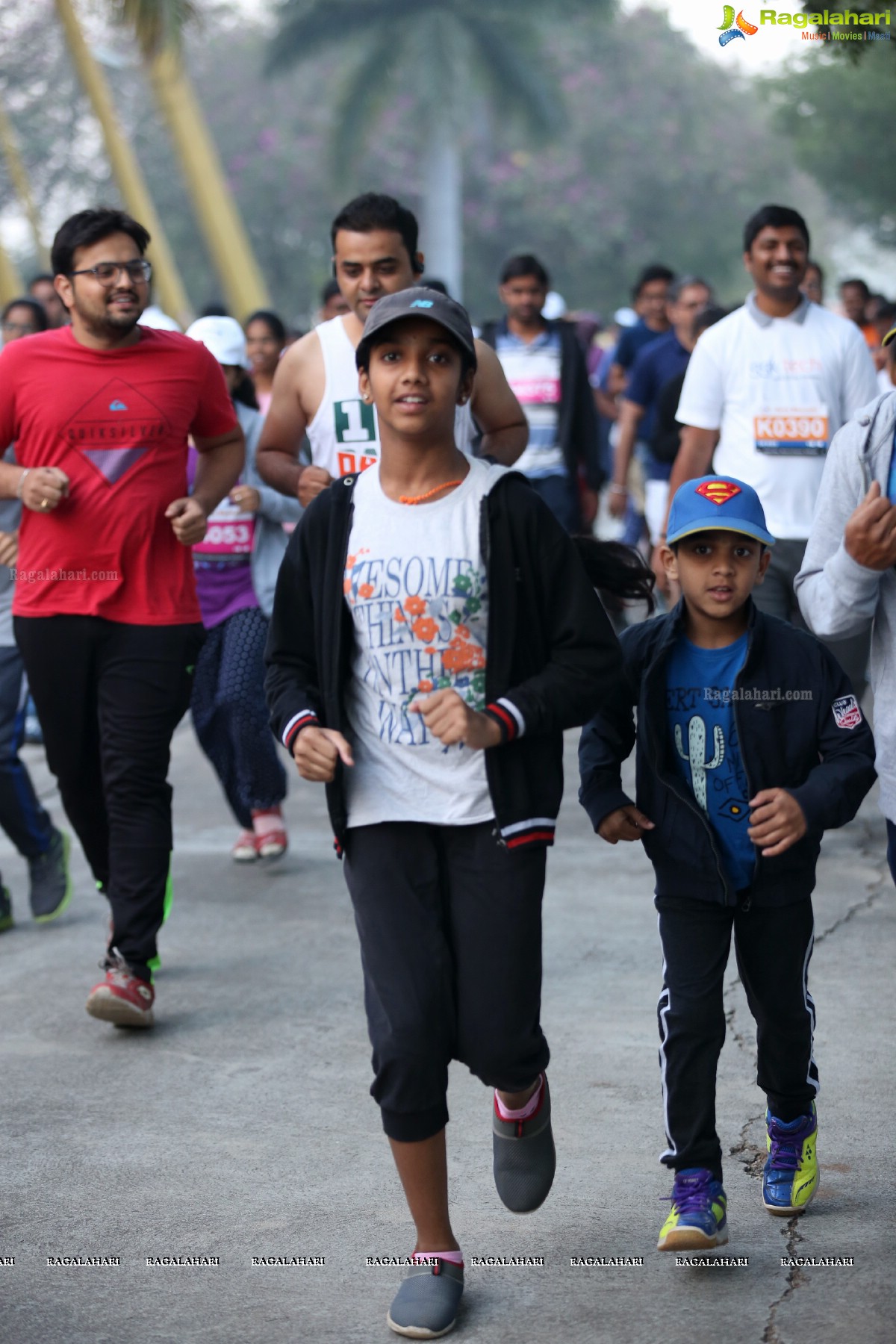 Run for a Girl Child 3rd Edition of Seva Bharathi at Gachibowli Stadium