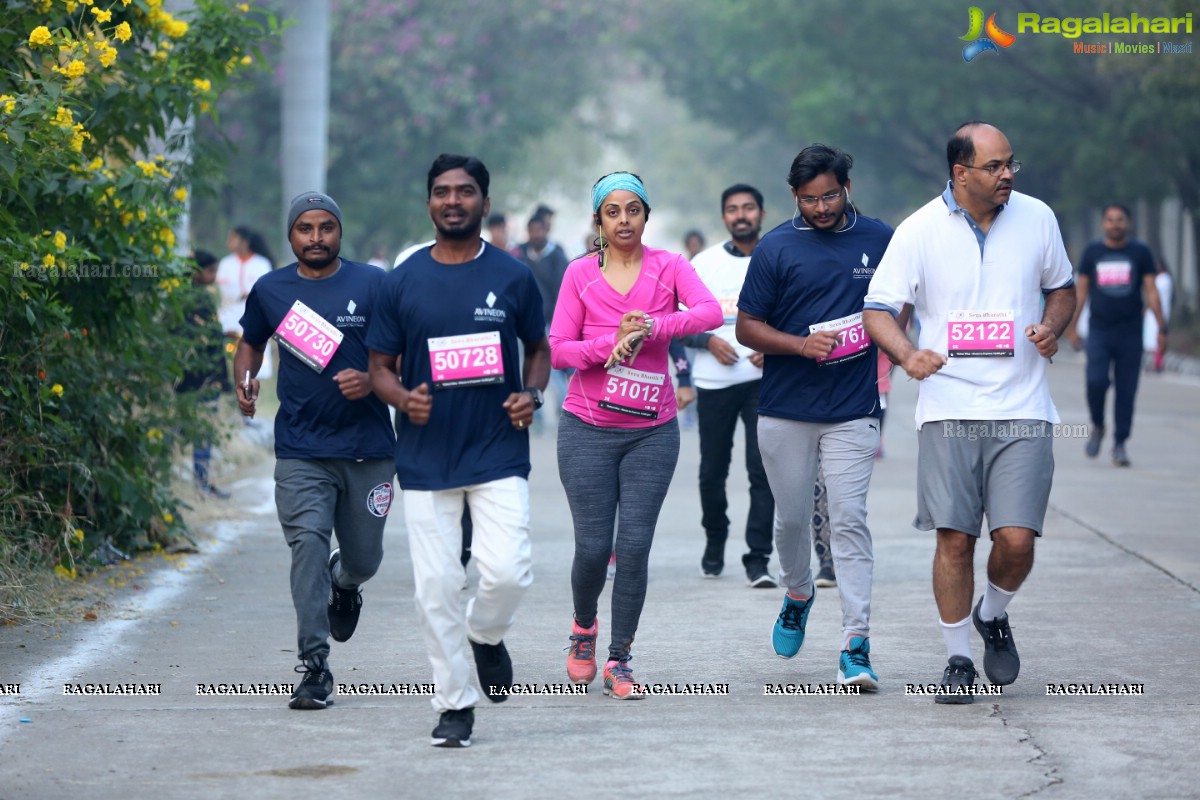 Run for a Girl Child 3rd Edition of Seva Bharathi at Gachibowli Stadium