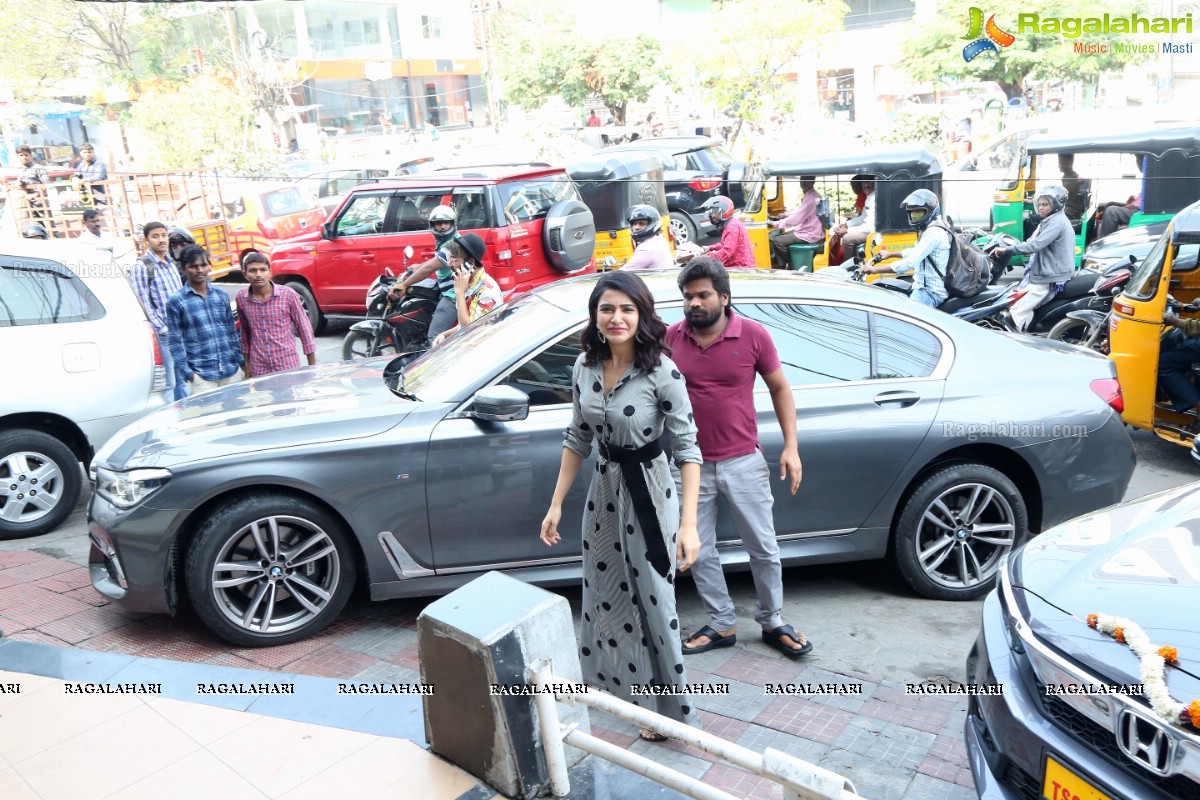 Samantha Akkineni & Anita Dongre at AND Store in Banjara Hills, Hyderabad