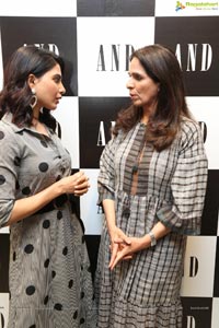 Samantha Akkineni & Anita Dongre at AND Store