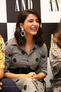 Samantha Akkineni & Anita Dongre at AND Store