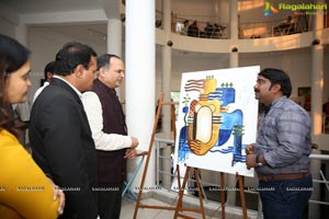 Art Exhibition Camp Library 2019 at State Art Gallery