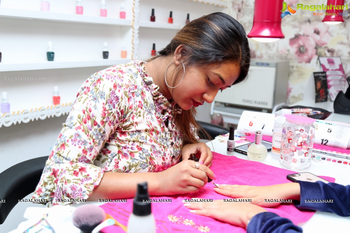 The Nail Box - Nail Art & Eye Lashes - Launch at Park View Enclave, Film Nagar