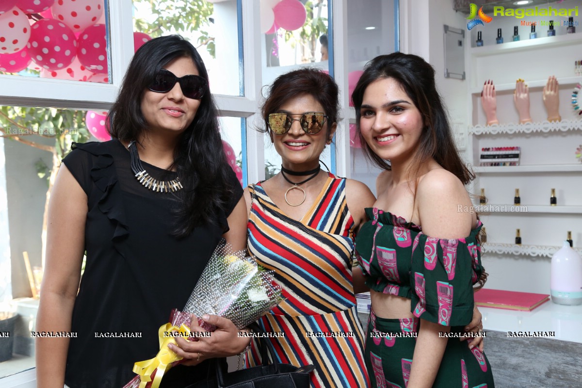 The Nail Box - Nail Art & Eye Lashes - Launch at Park View Enclave, Film Nagar