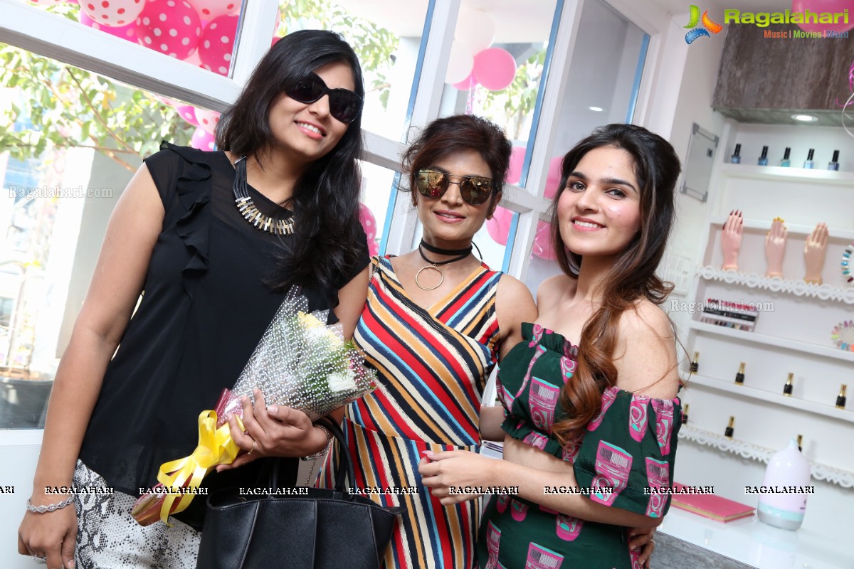 The Nail Box - Nail Art & Eye Lashes - Launch at Park View Enclave, Film Nagar