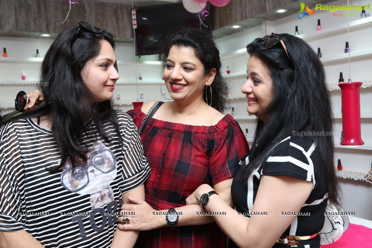 The Nail Box - Nail Art & Eye Lashes - Launch at Park View Enclave, Film Nagar