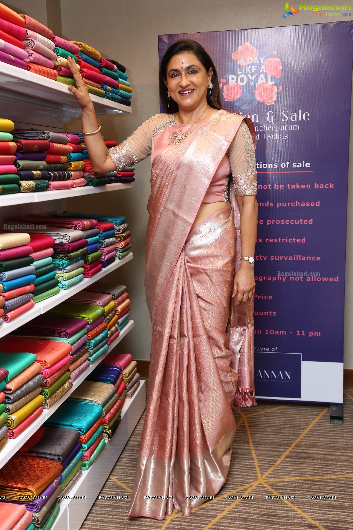 Exhibition & Sale of Upscale Kancheepuram Sarees and Lachas By Kancheepuram Queen Beena Kannan at Hyatt Place