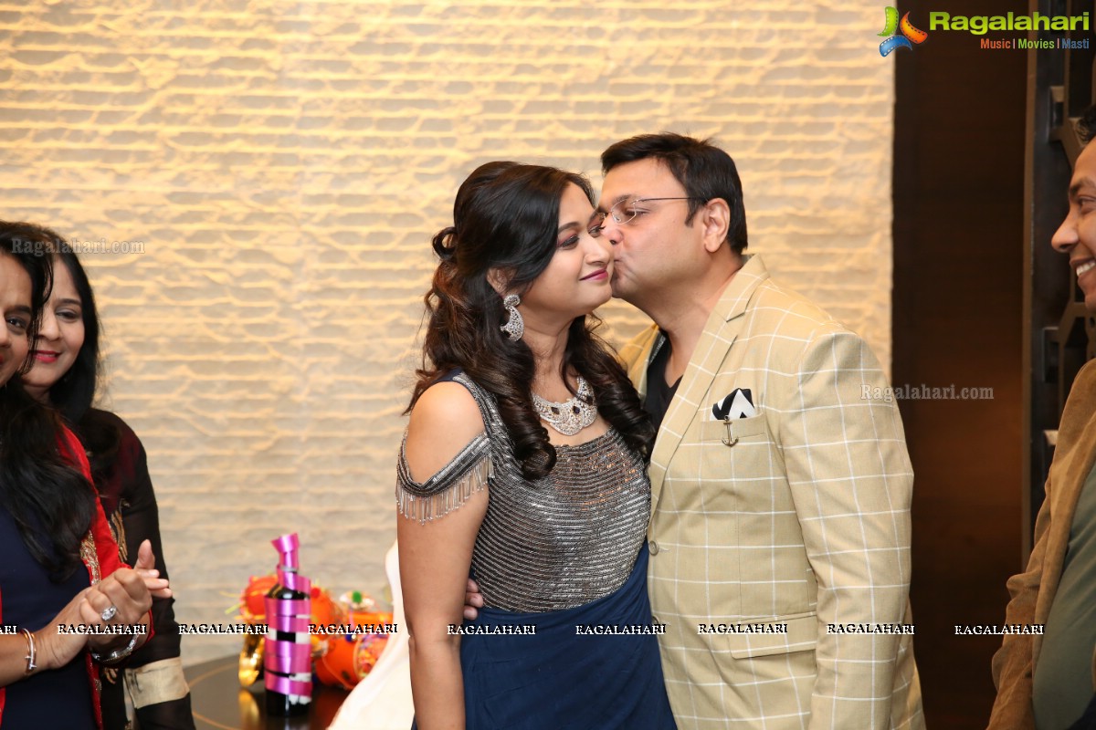 Uttam Tolasariya & Aakanksha Kedia Tolasariya Celebrate Their Pre-25th Wedding Anniversary